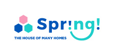 Logo Spring! Housing. The house of many homes